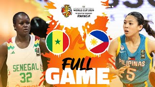 Senegal v Philippines  Full Basketball Game  FIBAWWC 2026 PreQualifying Tournament [upl. by Ehc]