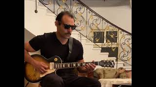 Sahara  Joe Satriani  Cover on a Gibson Les Paul [upl. by Shaner]