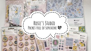 Rosie’s Studio Pocket full of sunshine 💖 [upl. by Yankee21]