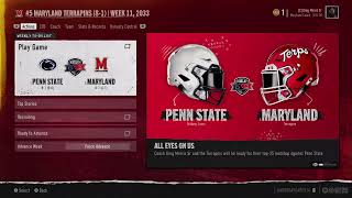 NCAA 34 Wk10 7 Terps vs UConn ACCSEASON RivalryWeek GSPN [upl. by Yearwood288]