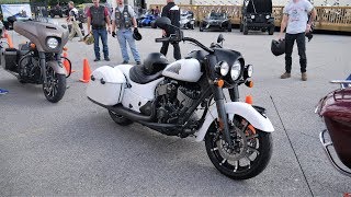 2019 Indian Springfield Dark Horse 111  Indian Demo Day [upl. by Lindbom153]