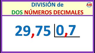 📌 DIVISIÓN con DOS DECIMALES  Super fácil 💪  Ejercicio N° 6 [upl. by Gnav]