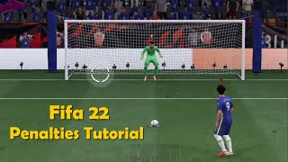 Penalties Tutorial Fifa 22  Never Miss a Penalty Again  3 Easy Ways [upl. by Donelle]