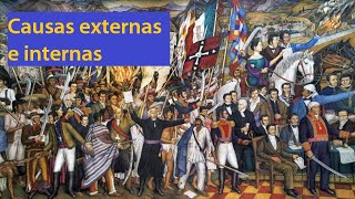 Causas externas e internas de la independencia de México [upl. by Haret]