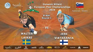 Day 5 8Ball Dynamic Billard European Championships 2024 Men Women Wheelchair amp U23s [upl. by Vito]