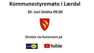 Kommunestyremøte i Lærdal 20 juni 2024 [upl. by Brenna]