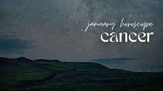 JANUARY 2024 Cancer HoroscopeForecast [upl. by Ahsotal278]