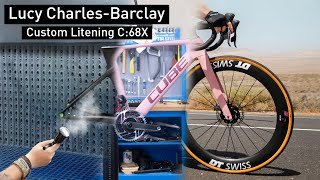 Custom Litening C68X  Lucy CharlesBarclay  CUBE Bikes Official [upl. by Nosemyaj]