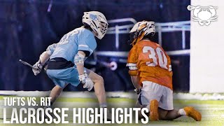 2 Tufts v 3 RIT  4K Lacrosse Highlights DIII GAME OF THE YEAR [upl. by Astto]