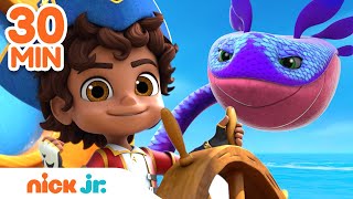 Santiago of the Seas Races Against Sea Dragon 🐢  30 Minute Compilation  Nick Jr [upl. by Wilhelmina985]