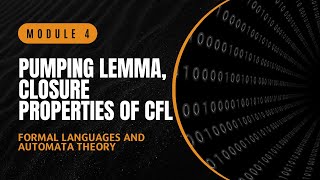 Pumping Lemma for CFL Closure Properties of CFL  CST301  FLAT MODULE 4  KTU  Anna Thomas SJCET [upl. by Nede]