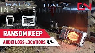 Ransom Keep BANISHED amp UNSC AUDIO LOGS Locations in Halo Infinite [upl. by Elli810]