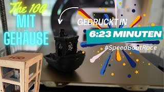 Benchy in 623 auf dem The100 mit Gehäuse speedboatrace [upl. by Dahsra]