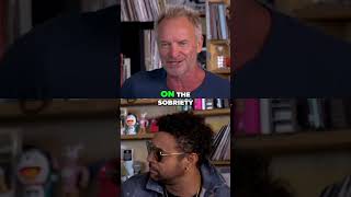 Sting and Shaggy  An Englishman in New York NPR Music Tiny Desk Concert [upl. by Aicirtak]