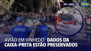 Dados da caixapreta do avião que caiu em Vinhedo estão 100 preservados [upl. by Ball625]