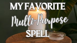 My Favorite MultiPurpose Spell 🕯️ [upl. by Teevens]