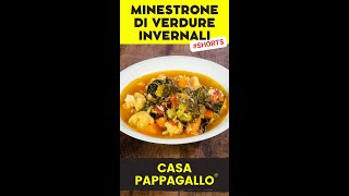 Minestrone di verdure invernali shorts [upl. by Ingaberg]