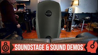 Soundstage amp Sound Demos  Headphones vs Speakers [upl. by Ettebab]