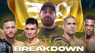 UFC 300  ENTIRE CARD BREAKDOWN  Early Prelims Prelims Main Card  STACKED [upl. by Siobhan]