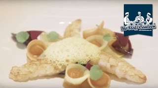 3 Michelin star chef AnneSophie Pic cooks Berlingots langoustine and white mille fouille recipes [upl. by Notanhoj]