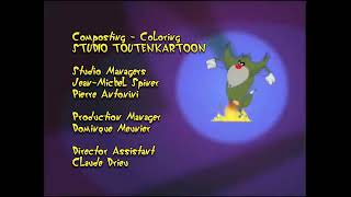 Oggy And The Cockroaches Credits Season 2 1999 [upl. by Allen]