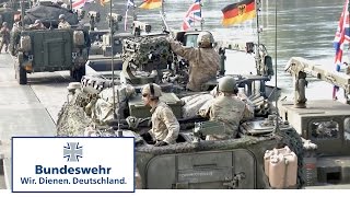 Saber Strike Soldatenalltag auf dem Marsch  Bundeswehr [upl. by Aicilas]