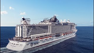 1  Crociera MSC Seaside  Agosto 2021  Genova [upl. by Ailil]