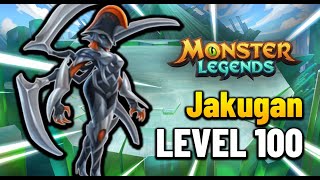 Jakugan Level 100 Legendary Monster Legends [upl. by Ariew573]