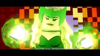 LEGO MARVEL Super Heroes 2  Avenger Meets Enchantress and Black Knight Garrett 60fps [upl. by Aifoz]