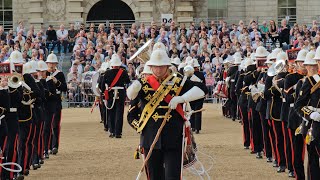 Part 2 The Massed Bands of HM Royal Marines  Beating Retreat 2024 [upl. by Sakiv]