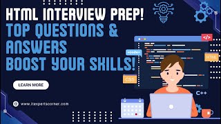 Top HTML Interview Questions amp Answers  Ace Your Web Development Interview [upl. by Brod]