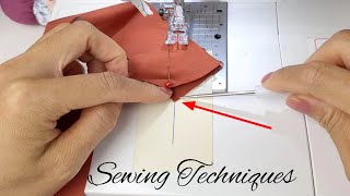 4 Sewing Tips and Tricks for your Sewing Projects that you should know  Sewing Techniques  55 [upl. by Madlen]