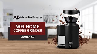 Welhome Coffee Grinder Review [upl. by Kurr]