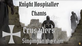 Crusaders Singing In The Rain  Knight Hospitaller Chants  ASMR Ambience [upl. by Marla]