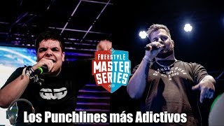 LOS 44 PUNCHLINES más ADICTIVOS de la FMS 2018 España y Argentina [upl. by Noyart165]