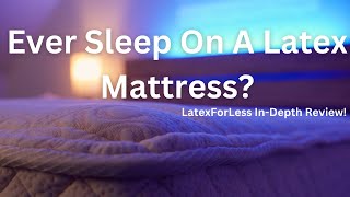 Latex For Less Hybrid Latex Mattress Review  Should You Get This Latex Mattress Pros amp Cons [upl. by Marillin]