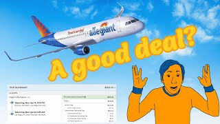 Allegiant Air Review 2024  Is it Worth It What You Need to Know [upl. by Wightman]