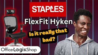 Staples Hyken Office Chair Review 2023  Resale Value vs Top Brands [upl. by Lilia540]