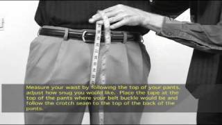 Alazzo Clothing  How To Measure Your Crotch [upl. by Neleh]