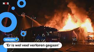 Brand in Beekse Bergen dieren niet in gevaar [upl. by Stromberg861]