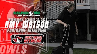 Keene State Field Hockey  Amy Watson Postgame Interview 10302024 [upl. by Ytinav]