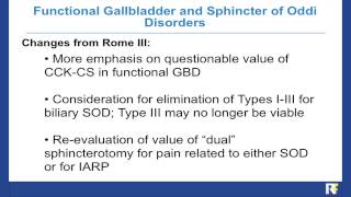 Functional Gallbladder and Sphincter of Oddi Disorders with John Kellow MD [upl. by Jorgenson521]