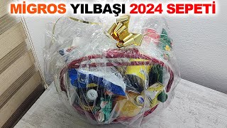 Migros Yılbaşı Paketi 2024  Migros Yılbaşı Paketi İçindekiler  Yılbaşı Sepeti 2024 [upl. by Hynda564]