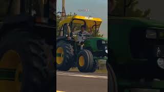 Jonhdeere 🔥🚀 unlimited power 💪🚜 automobile farmer modified tractor farming punjabi tochan yt [upl. by Alisander13]