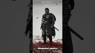 Ghost Of Tsushima All Ghost Armors ghostoftsushima Ghost armor [upl. by Thorlie430]