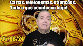 Cartas telefonemas e sanções Tudo o que aconteceu hoje [upl. by Leonardi186]