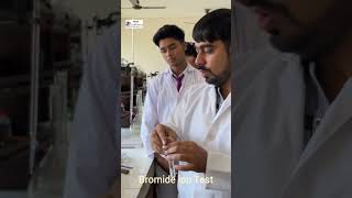 Confirmatory test for Bromide ion Silver Nitrate test with Practical Guru Monu Sharma [upl. by Embry]