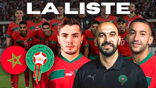 🇲🇦Walid Regragui LISTE des joueurs CAN 2023 [upl. by Cheney]