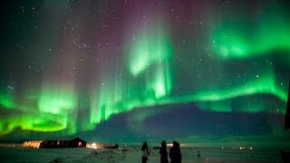 Aurora Borealis Northern Lights Timelapse HD Iceland [upl. by Woodie]