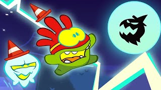 Om Nom Stories  Supernoms Terreur du fantôme   Dessin animé drôle  Cut The Rope [upl. by Cosenza]